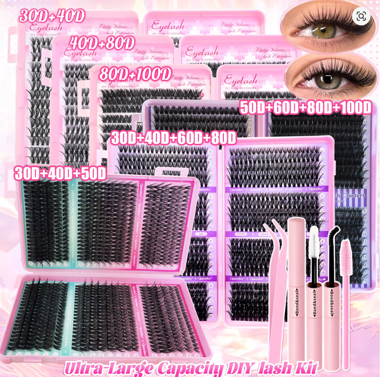 UnleashTheBeauty™ Lash Extension Kit